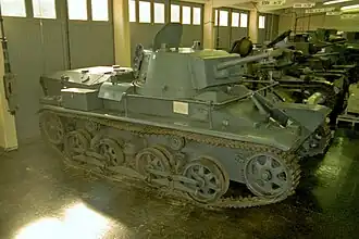 De L-10 in het museum van Axvall