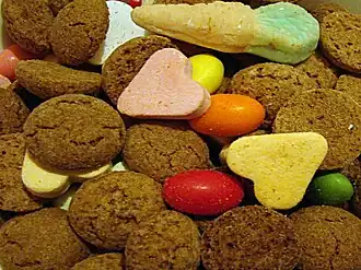 Strooigoed tijdens Sinterklaas