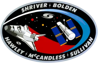 Missiepatch van STS-31