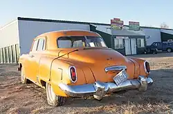 Land Cruiser (1950), achteraanzicht