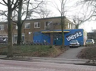 Voormalig gebouw Eugeia aan de Generaal Foulkesweg