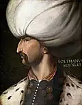 Portret van Suleiman de Grote (1494-1566)