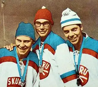 Jörgen, Peter en Ulf (rechts)