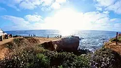 Sunset Cliffs in San Diego, California