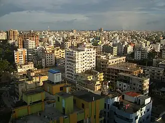 Kaart van Narayanganj (zila)