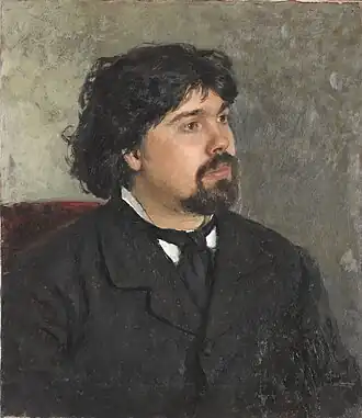 Vasili Soerikov door Ilja Repin, 1877Tretjakovgalerij, Moskou