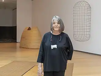 Susana Solano in de IVAM van Valencia, 2019.