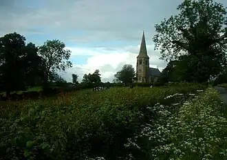 De kerk van Sutton on the Hill