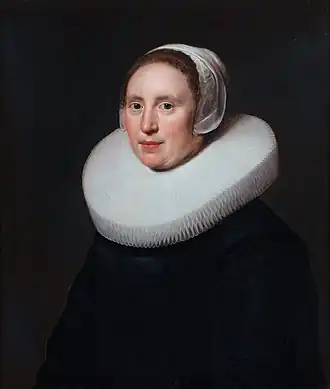 Susanna van Oostdijk, door Jan Westerbaen de Oude (1647)