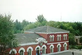 Het station in Soezemka