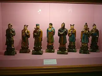 Acht onsterfelijkenMing-dynastie (1368-1694)