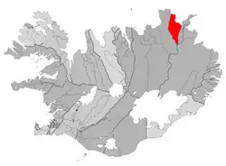 Ligging van Svalbarðshreppur