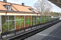 Het glazenscherm Glasskärm van Torgny Larsson