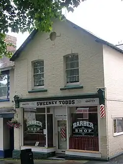 Een kapperspaal voor een kapper