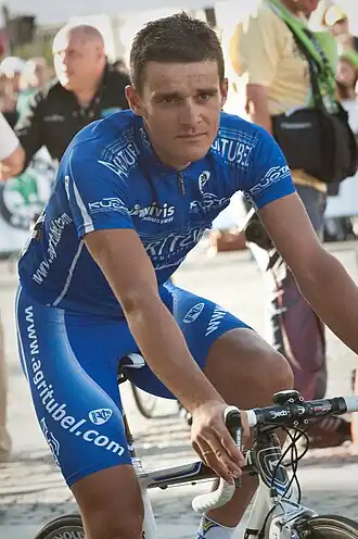 Sylvain Calzati tijdens de Ronde van Frankrijk 2009