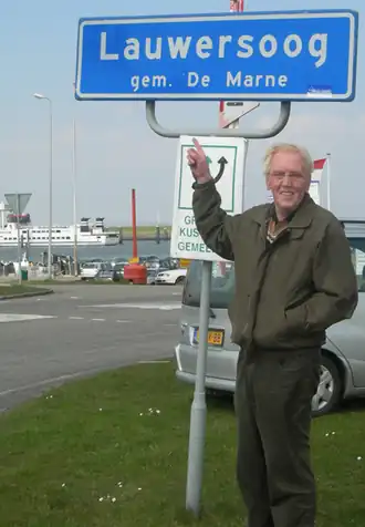 Ing. Sip Sytsma, die in 1964 de naam Lauwersoog bedacht