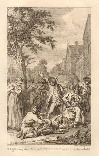 Pieter van den Bosch door Jacobus Buys