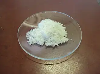 Thioaceetamide-kristallen