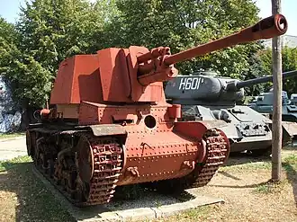 TACAM R-2 in het nationaal militair museum in Boekarest.