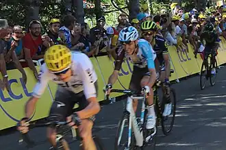 Froome, Bardet en Yates aan de finish
