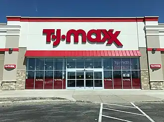 Een TJ Maxx winkel