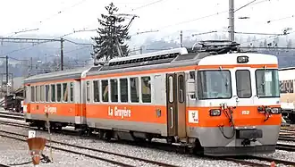 Be 152 en Bt 254 op 8 februari 2007 te Bulle