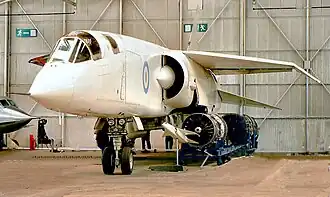 TSR-2 in het RAF Museum Cosworth