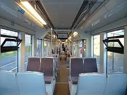 Interieur CAF-tram