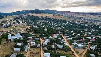 Tabachmela op de Teleti-bergrug