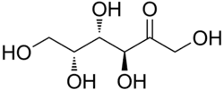 Structuurformule van tagatose