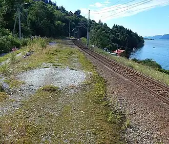 Locatie vroegere halte