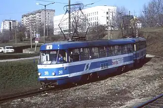 Tatra T4SU in Tallinn