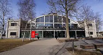 Ingang van het museum