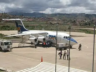 Aeropuerto Juana Azurduy de Padilla