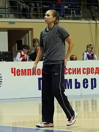 Tatjana Abrikosova bij Tsjevakata Vologda