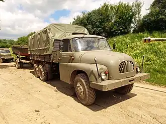 Tatra 138 als militair voertuig
