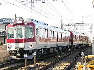 Kintetsu Tawaramoto-lijn op de kaart