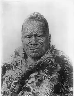 Tāwhiao, Maori koning(ca. 1894)
