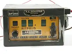 Mechanische taxameter van Kienzle