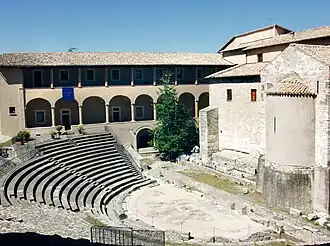Het Romeinse theater van Spoleto