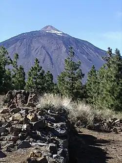 De vulkaan Teide op Tenerife is de hoogste berg van Spanje