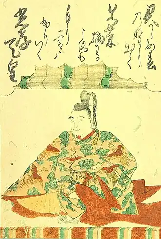 Portret van Katsukawa Shunshō c. 1775