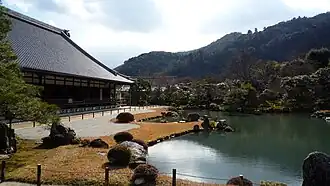 De tuin van de Tenryu-ji, het behoort tot de bijzondere plekken van natuurlijke schoonheid in Japan.