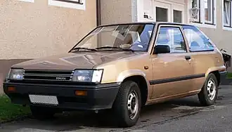 Toyota Tercel van de tweede generatie