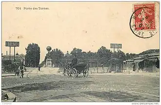 Porte des Ternes in 1910