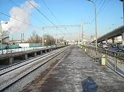 Het station in 2007 voor de verbouwing