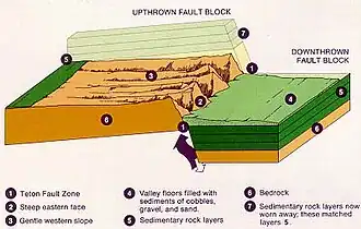 Ontstaan van het Tetongebergte