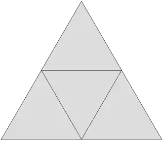Uitslag van een viervlak