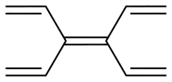 Structuurformule van tetravinyletheen