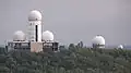 voormalige radarinstallatie op de Teufelsberg in Berlijn